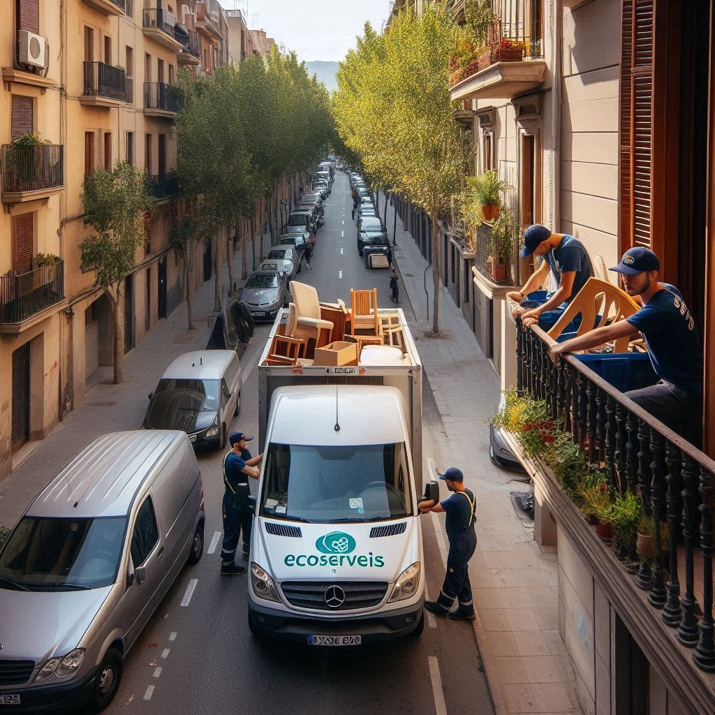 EcoServeis Barcelona: vaciado de locales comerciales con equipo profesional
