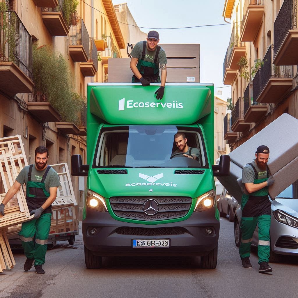 Proceso de vaciado de locales comerciales en Montcada i Reixac con soluciones de EcoServeis